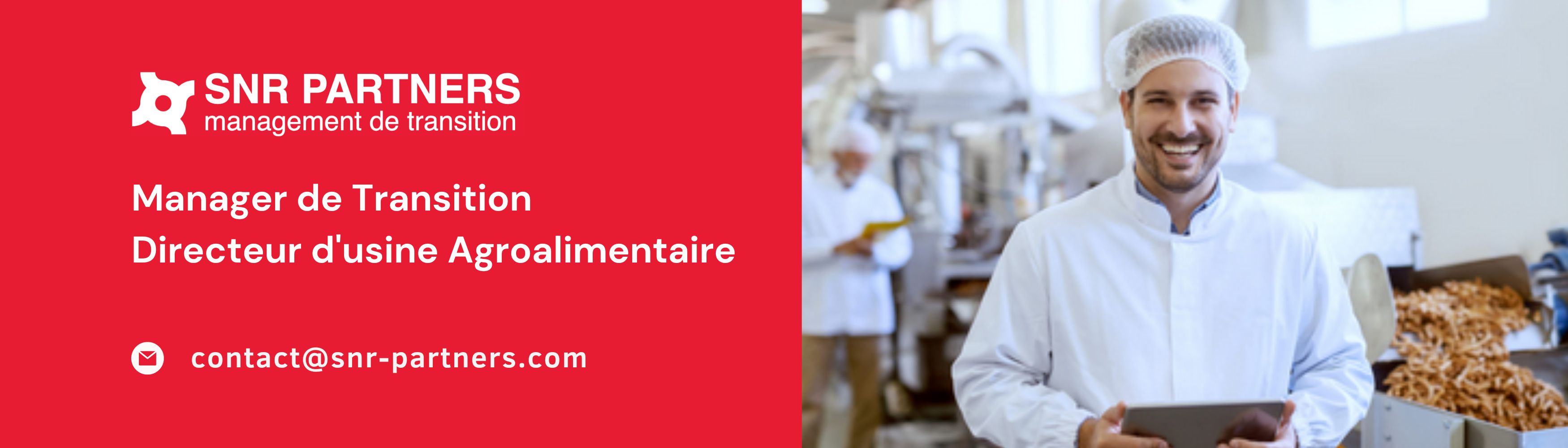 Directeur d'usine Agroalimentaire